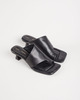 Proenza Schouler Sandal SQUAREASYMMETRICTOERINGSANDAL Svart EUR 36