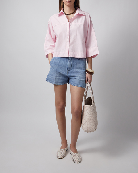 Shorts Iris  Light blue wash 2