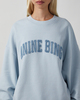 Anine Bing Sweatshirt Miles  Ljusblå S