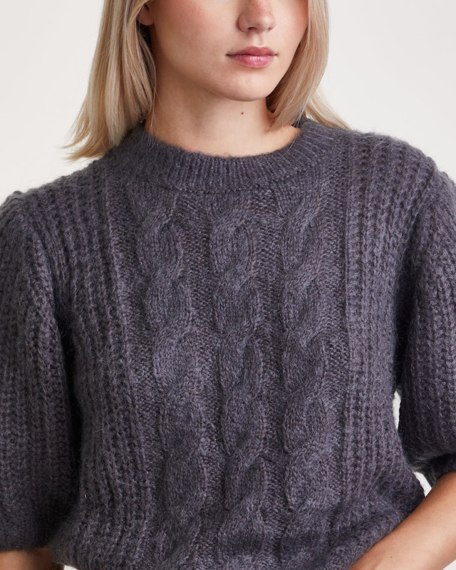 By Malina Tröja Mabel Mohair Smoke L