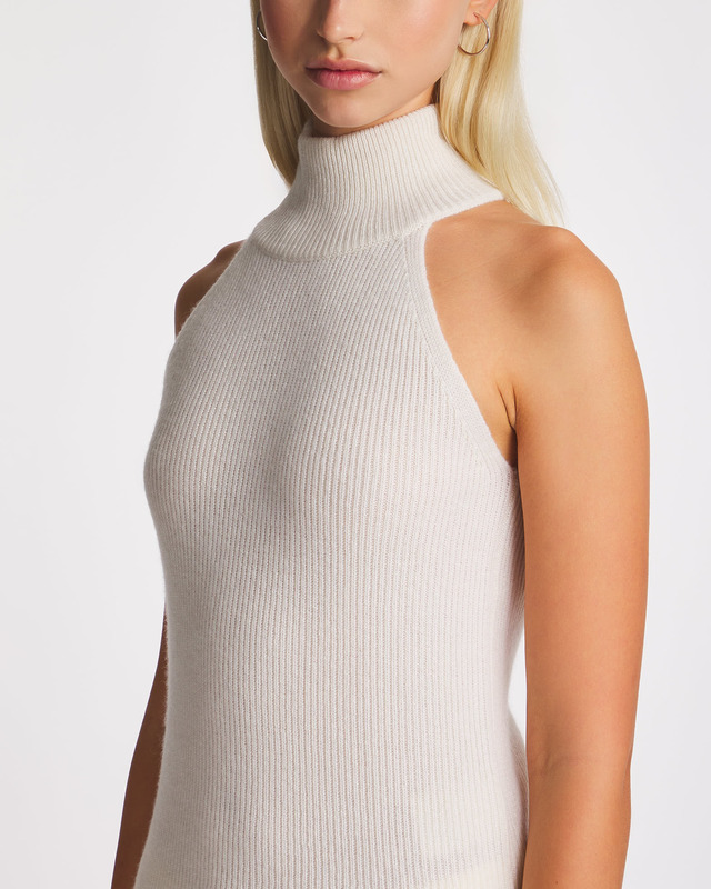 LISA YANG Top Freya Tank Cashmere Offwhite 1 (S-M)