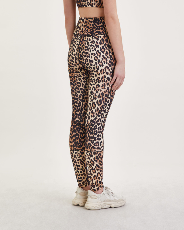 Ganni Tights Active Ultra High Waist Leopard M