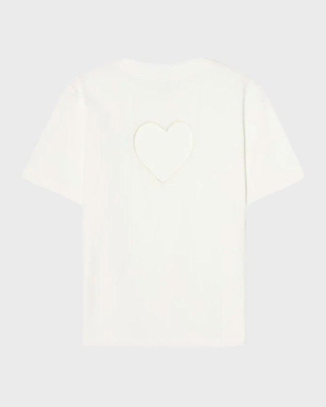 CLOEYS T-shirt Heart at Back Vit S