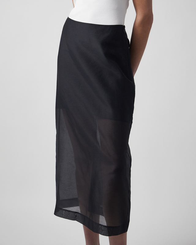 By Malene Birger Skjørt Esta Soft Organza Black 42