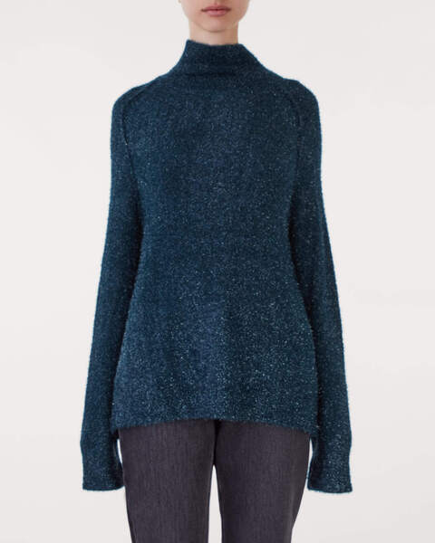 Sweater FN-WN-KNIT000481 Petrol blue 1