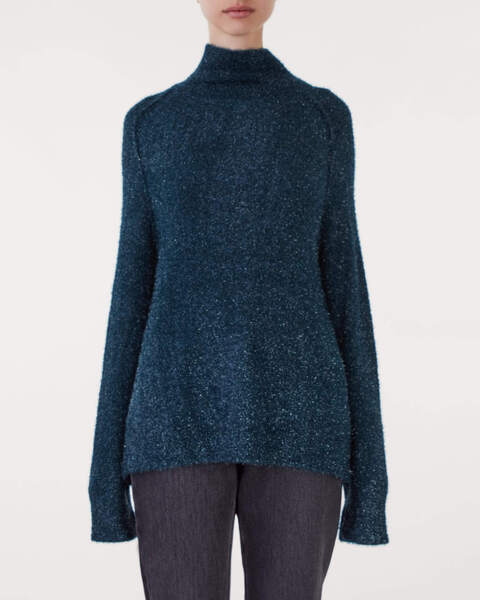 Sweater FN-WN-KNIT000481 Petrolblå 1