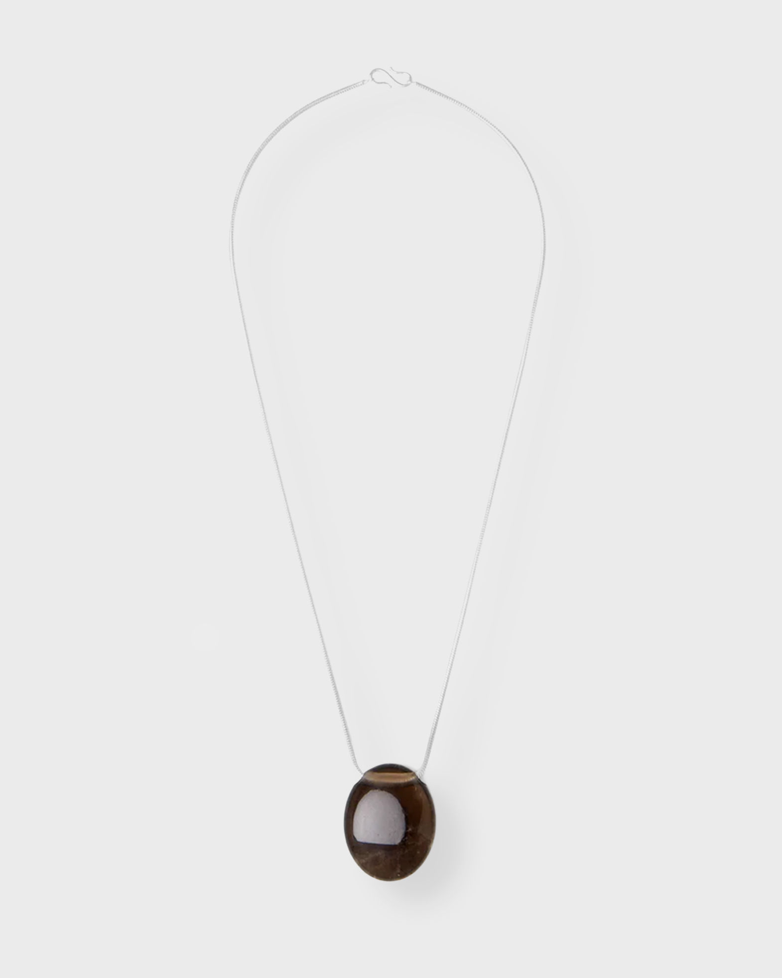 Lié Studio The Julia Necklace silver/sv Silver/svart ONESIZE