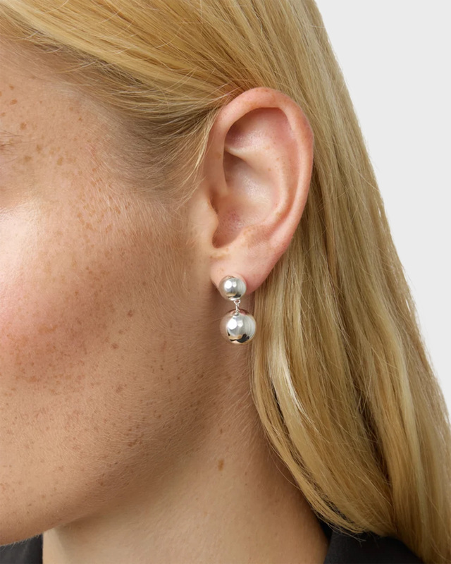 LIÉ STUDIO Earrings Caroline Silver ONESIZE