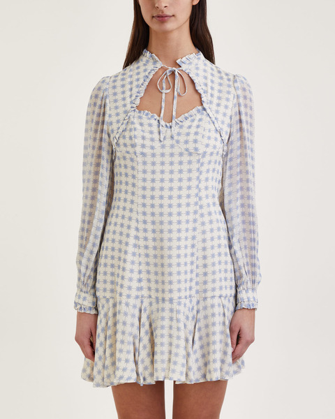 Klänning Lucille Mini French Disty Blå 2