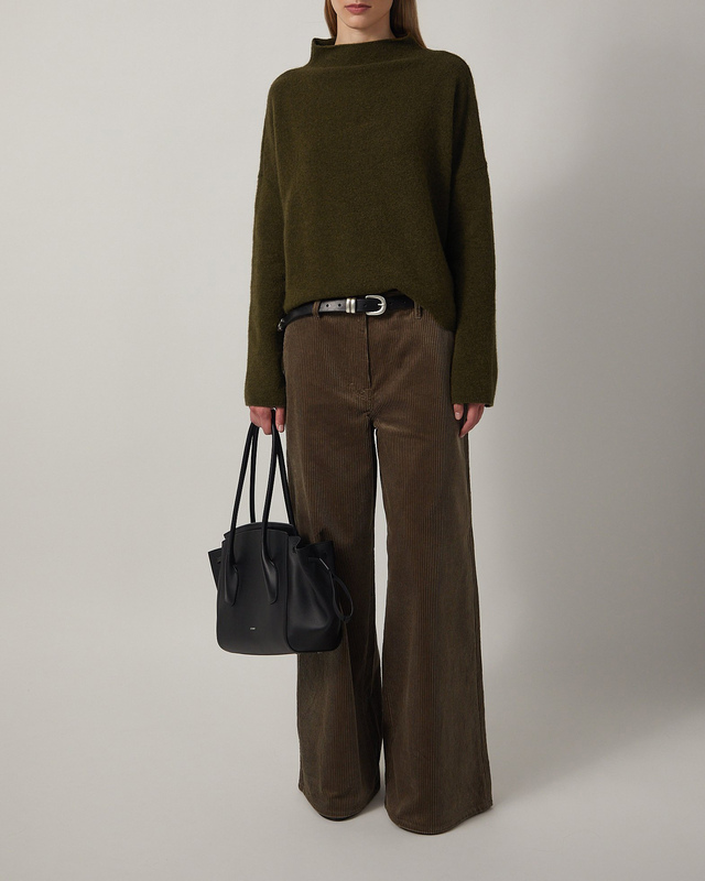 Filippa K Sweater Mika Yak Funnelneck Green XS