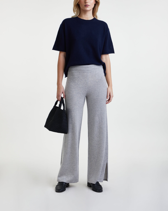 LISA YANG Trousers Marlo Cashmere Grå 2 (M-L)