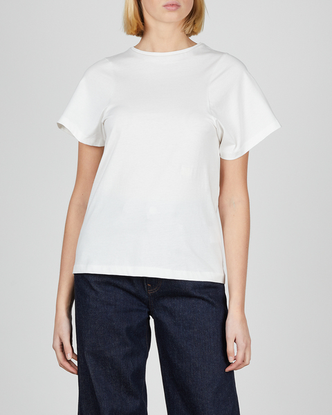 Top Curved Seam Tee Offwhite 1