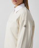 Moncler Sweatshirt Embroidered Logo Cotton  Natural M