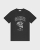 Ganni T-Shirt Basic Cotton Witch Relaxed Phantom  XL