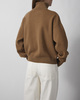 Wakakuu Icons Genser Macy Zip Wool Camel L