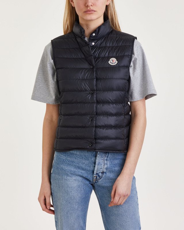 Moncler Liane Gilet Vest Black MONCLER 2 (M)