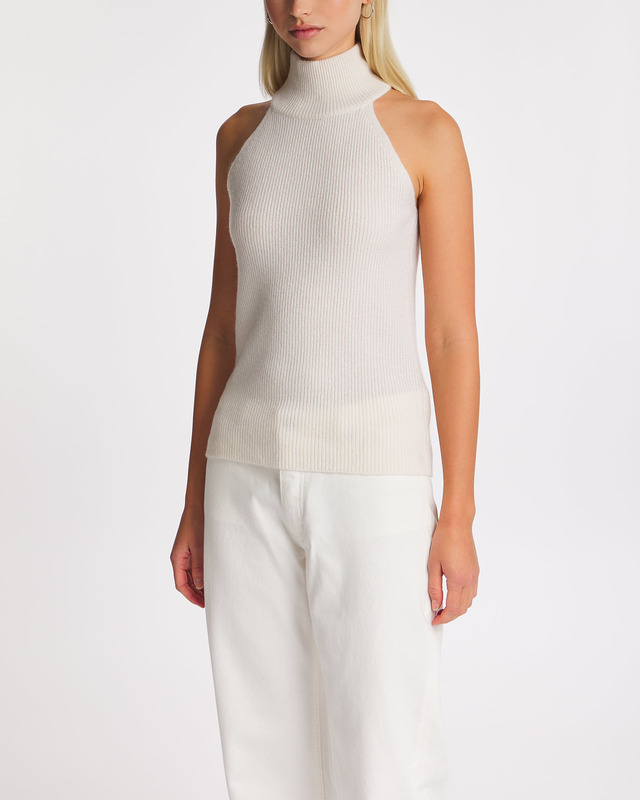 LISA YANG Top Freya Tank Cashmere Offwhite 1 (S-M)