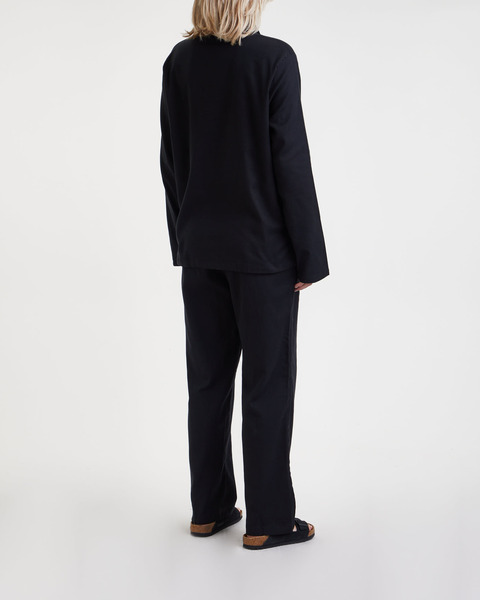 Pyjamas Flannel Svart 2