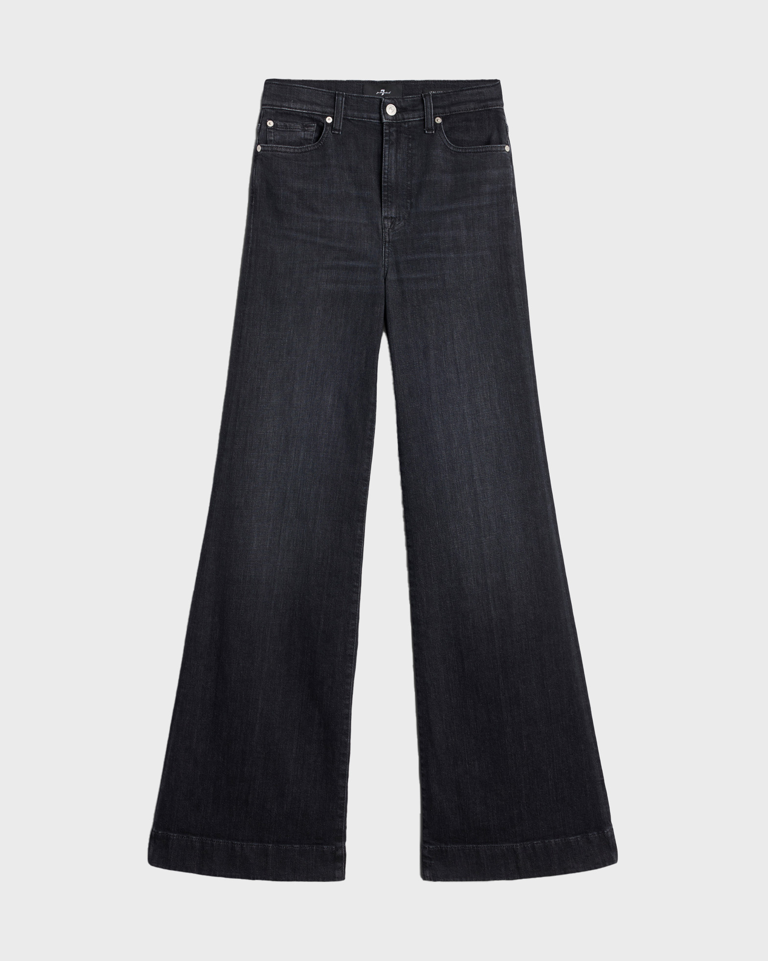7 For All Mankind Women's Black Wash Jeans Modern Dojo Blacky 26