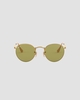 Ray-Ban Sunglasses Round Metal 50 Guld ONESIZE