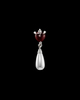 Maria Nilsdotter Örhänge Claw Drop Silver Silver ONESIZE