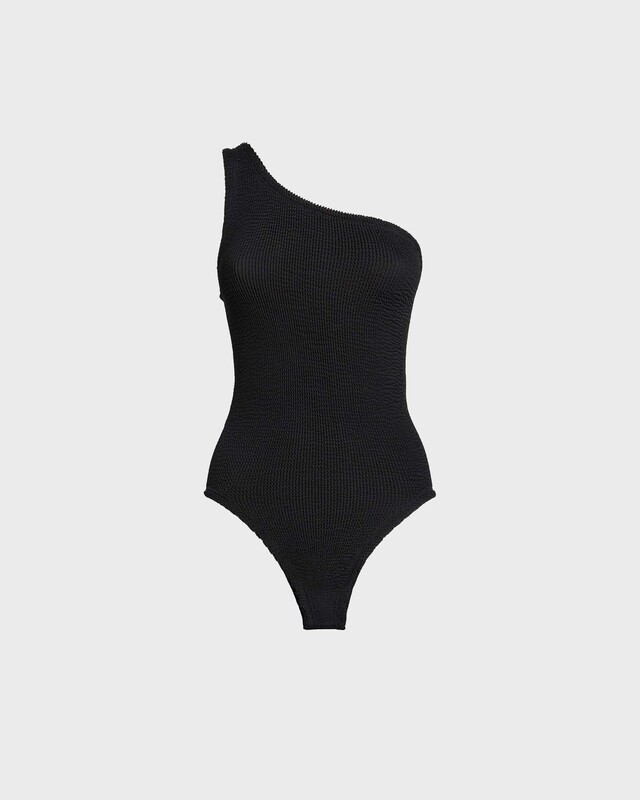 Hunza G Swimsuit Nancy Swim Black ONESIZE