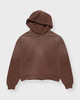 Acne Studios Hoodie Logo Chocolate XS-S