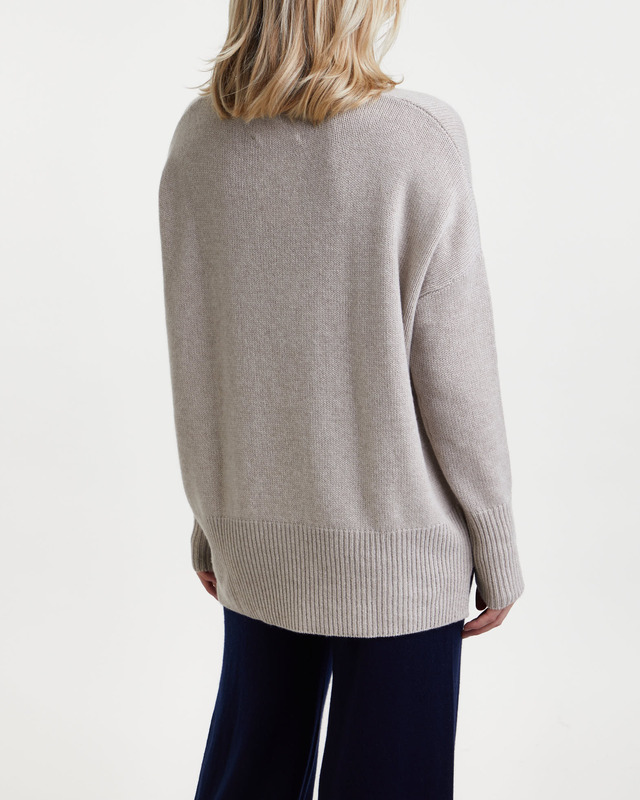 LISA YANG Cashmere Sweater Heidi Sand 2 (M-L)