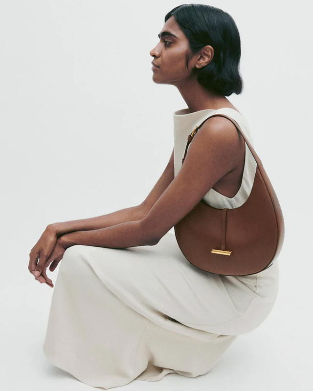 Liffner Väska Moon Shoulder  Mörkbrun ONESIZE