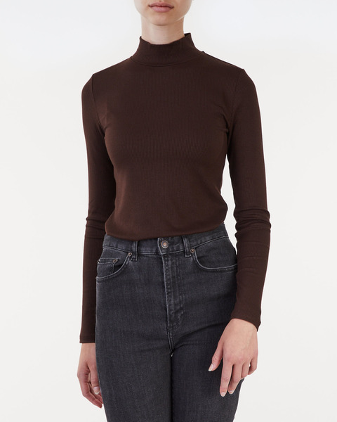 Topp Ribbed Smocl NK Hickory 1