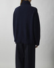 Soft Goat Genser Boyfriend Turtleneck Navy S
