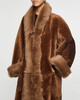 Nour Hammour Coat Sima Toffee XS