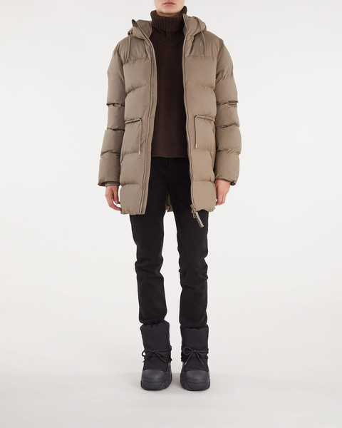 Jacket Puffer W Jacket Taupe 2