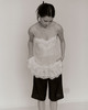 LEONÍ Top Iris Lace-Trimmed  White 34