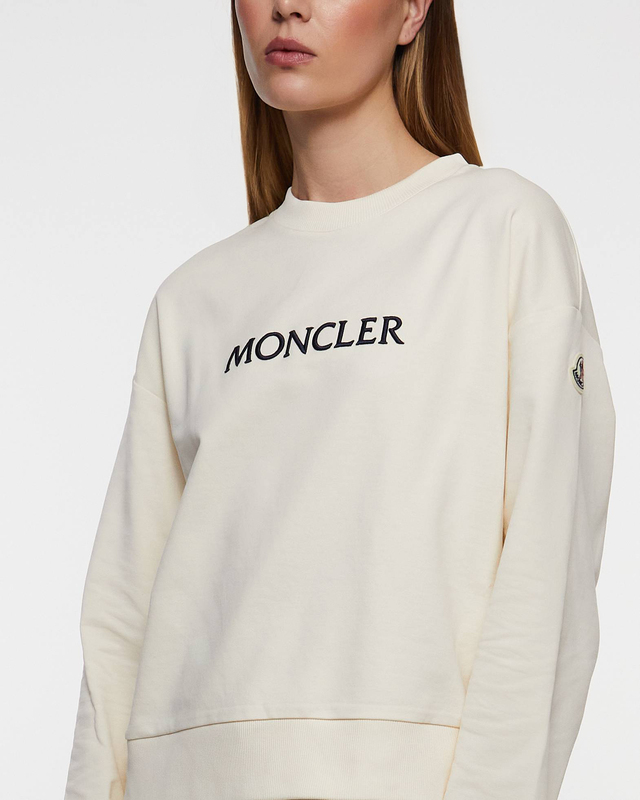 Moncler Sweatshirt Moncler Logo Cotton Vit M