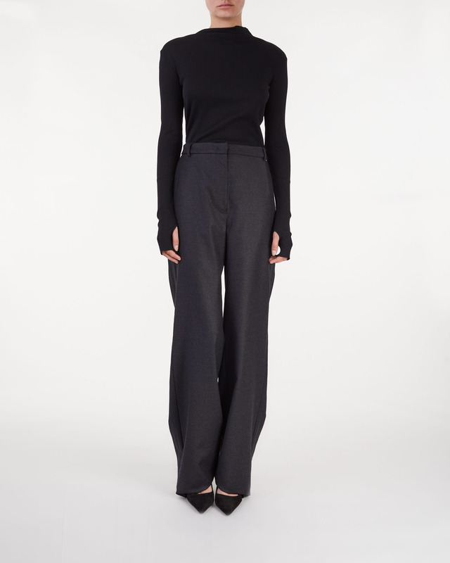 Max Mara Studio Azzorre Trouser Mörkgrå IT 46 (EUR 42)