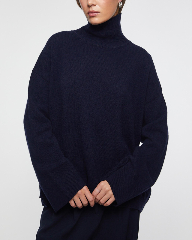 Wakakuu Icons Tröja Fuji Turtleneck Navy XL