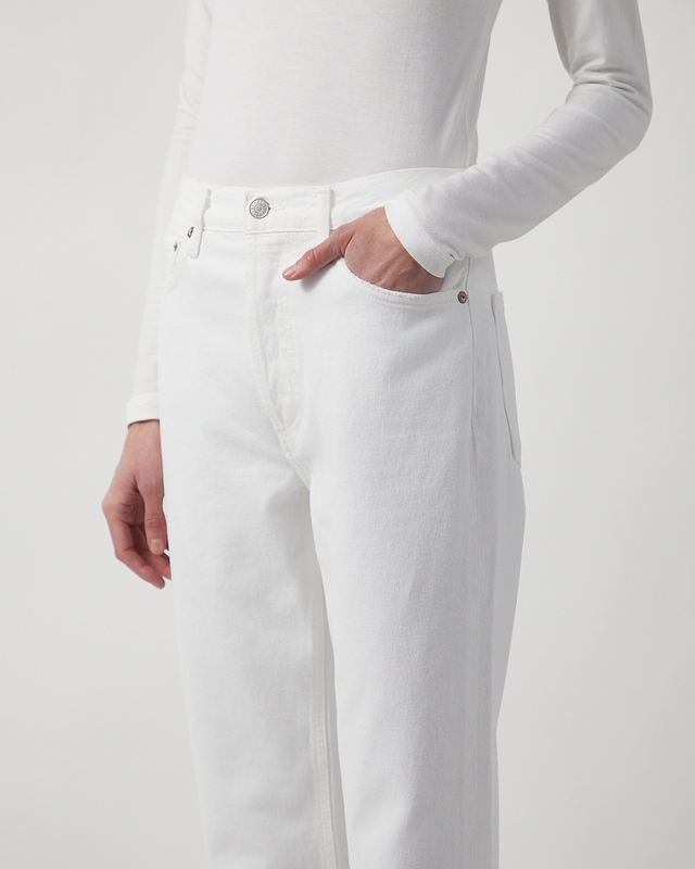 AGOLDE Jeans 90's Pinch High Waist Marshmellow Vit 24