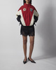 Found Jacket Pine and Rose Track Unisex Red/cream S