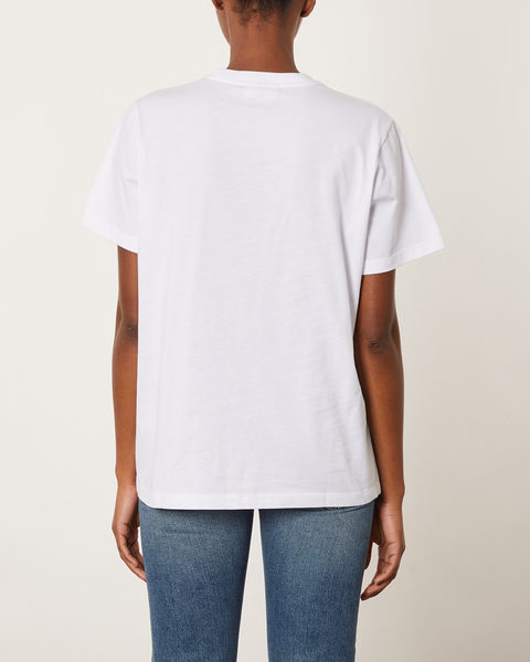 T-shirt Basic Cotton Jersey Vit 2