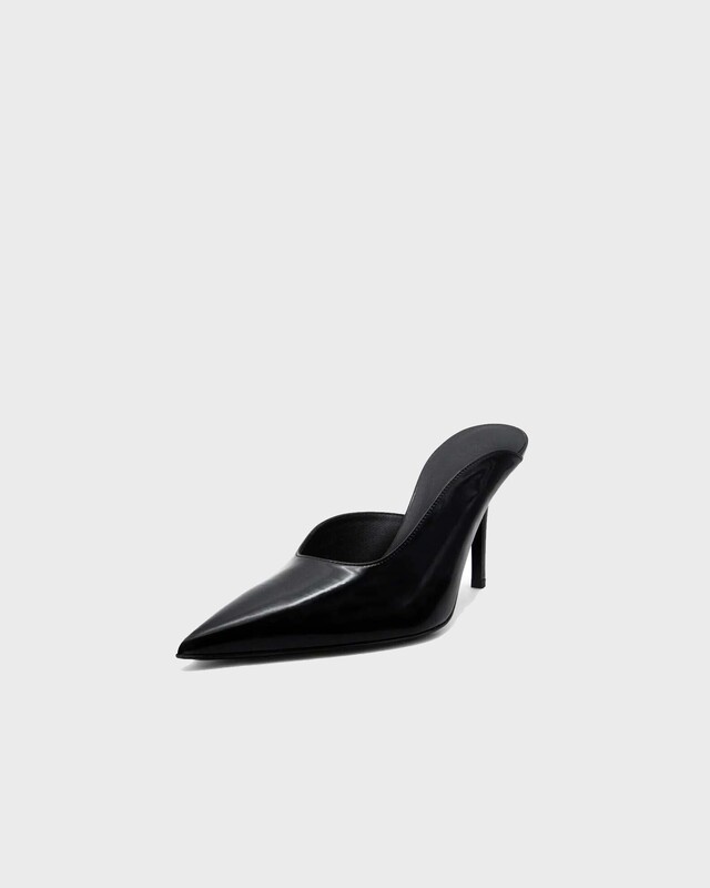 Gia Borghini Klackskor Heel Mule Svart EUR 38