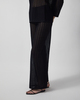 Malina Trousers Martina Wide Structure Knitted Black S