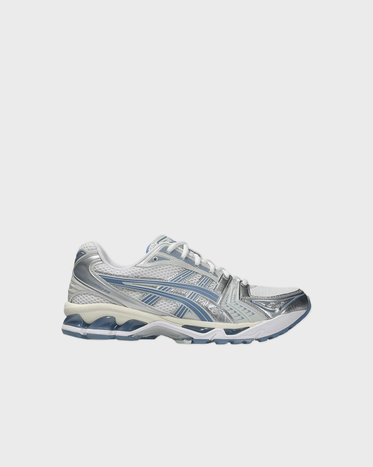 Asics Women's Vit,Blå Gel-Kayano 14 Vit Vit/Blå Eur 38