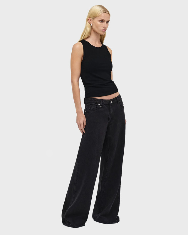 NEUW Jeans Milla Wide Washed Black W25/L32
