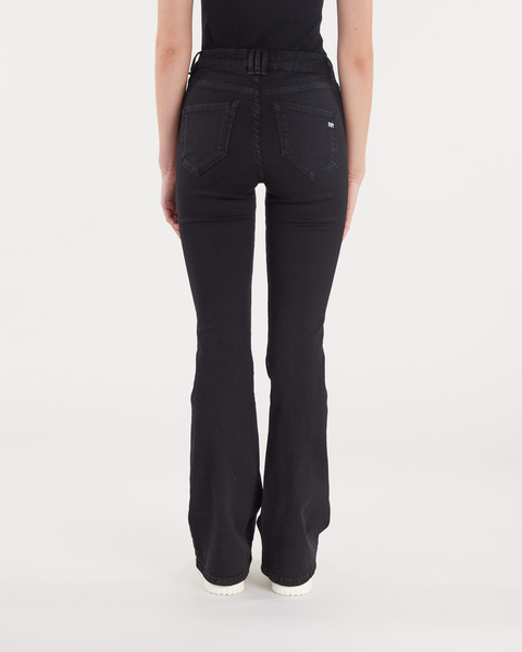 Jeans Tara Flare Wash Cool l Excellent Black Svart 2