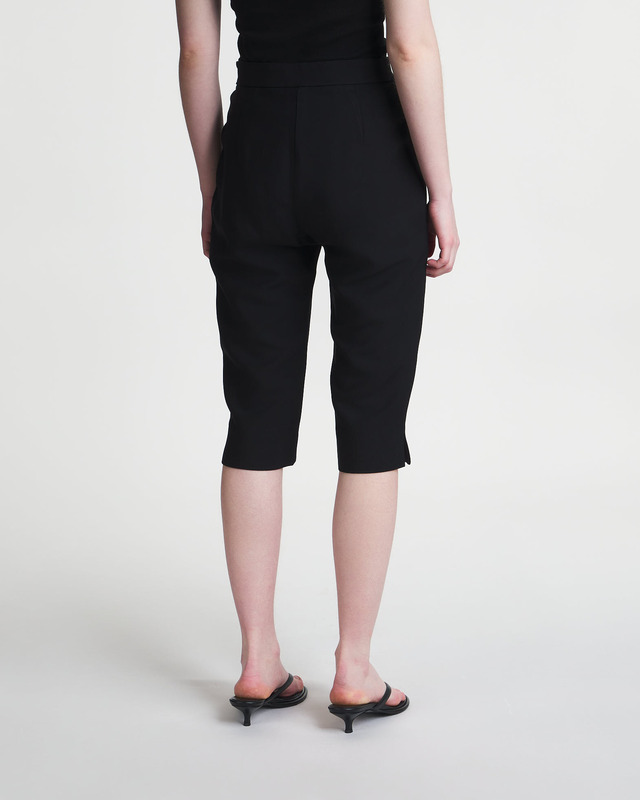 Teurn Studios Byxor Tailored Capri Svart 40