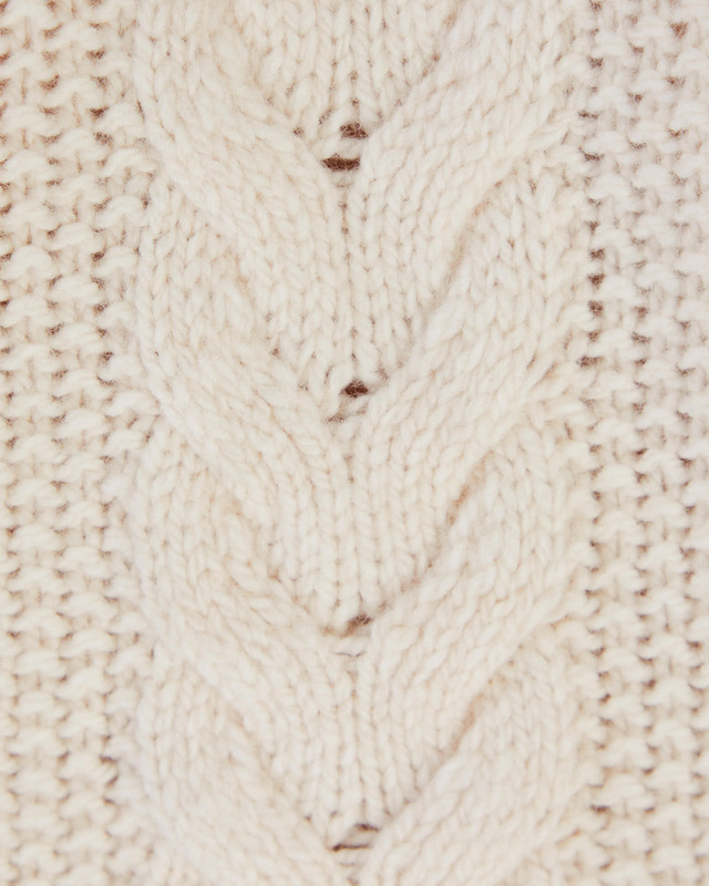 HOPE SWEATER CABLE Bone 40