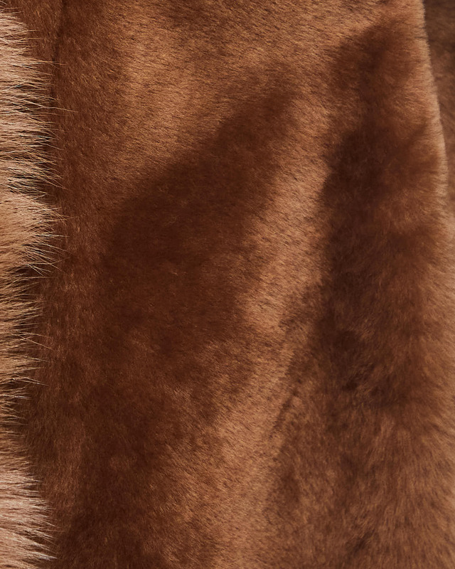 Nour Hammour Coat Sima Toffee XS