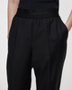 Helmut Lang Byxor Tapered Leg Tailored Svart US 6 (EUR 38)