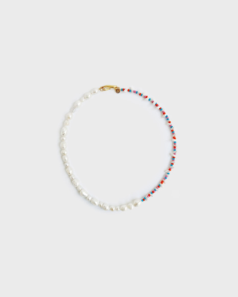Halsband Mixed Pearl  Coral ONESIZE 1